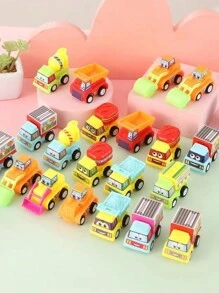 5pcs/10pcs Cars Model Toy Mini Sheet Car Set Rebound Car Metal Cars Toys For Birthday Gift (Random)Kids Toy Car,Vehicle,Toy Trucks,Boys Toys>,Toy Car Truck, Party Favors,Back To School - Multicolor - View 2