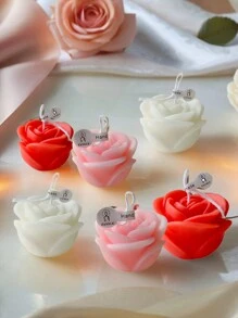Rose Candle - 1 Piece Rose-Shaped Scented Candle For Home Decor, Birthday Gifts, And Holiday Crafts