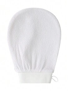 Deep Exfoliating Mitt - 100% Viscose Fiber Scrub Glove For Cleaning Skin And Sloughing Off Dead Skin And Dirt, Bath And Body Works, Shower, Living Room Home Bedroom Bathroom House Decor, Travel Stuff, Wedding, Party, Birthday