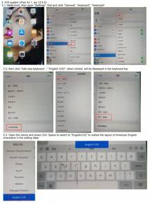 AKKHOO Teclado inalámbrico de 10 pulgadas ultrafino, recargable, silencioso, inalámbrico para tabletas/portátiles, teclado mini compatible con iPad - Azul - Ver 5