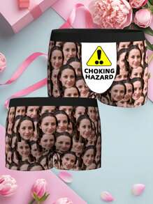 1- Custom Face Photo Underwear, Personalized Husband Boxer, Custom Fun Face Boxer Underwear, Sports, Valentine's Day Gift, Anniversary Gift, Birthday Gift, Wedding Gift, Best Friend Gift, Boyfriend Gift Bedroom, Living Room