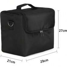 Storage Vanity Case Professional Large Portable Storage Beauty Box Makeup Organiser Storage Cosmetic Box With Shoulder Strap Nylon Fabric - Variant1 - View 2