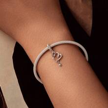 bamoer 1 PC 925 Sterling Silver Tree Of Life Heart Charm Bead Hollowed Church Dancing Pendant Fit Women DIY Bracelet Fine Jewelry