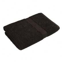 Mainstays 100% Cotton Bath Towel, Super Soft And Highly Absorbent Basic Solid Premium Bath Towel For Bathroom, Hotels, Spa And Gym – Black - richblack - View 4