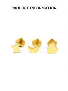 Single One S925 Sterling Zilveren Puncture Oorbel & Neuspiercing, Cadeau Voor Beste Vrouwen Meisjes Dagelijkse Verkleedcadeau Voor Moeder, Zussen, Vriendin Cadeau