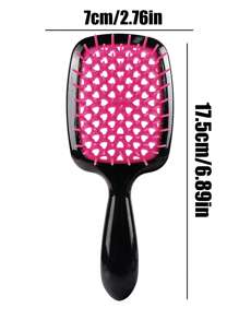 1支/2支迷你干湿两用透气梳，轻松梳理卷发，去除缠结，轻巧便携，适合所有发质。这款梳子是理发店、美容院、旅行必备的美发工具，也是返校季、度假旅行的理想之选。它适用于各种发质，是女性的必备美发用品。这款梳子可用于梳理头发、边缘梳、顺发梳等，是美发产品、美发工具、护发用品、卷发梳等产品的理想之选。它还可用于理发、美发设备、旅行等场合。 - 彩色 - 查看 10