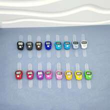 1pc-5pcs-7pcs Resettable 5-Digit LCD Electronic Counter With Digital Display, Small Finger Counter For Sports Training