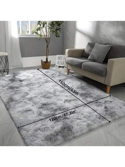 Living Room Bedroom Rug, Area Fluffy Vloerkleed Piece Tie Dye, Zachte Fuzzy Moderne Vloer Kids Boy Girl Room, Plush Dorm Home Aesthetic Birthday Graduation view 2