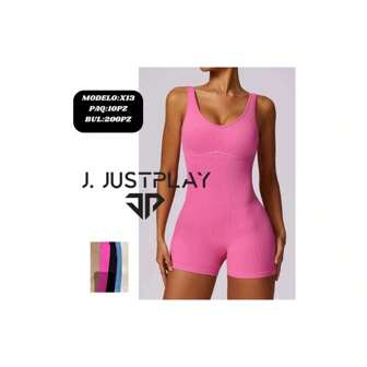 JUMPER DE SHORT Traje de yoga de una pieza sin costuras