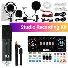 Podcast Equipment Bundle Audio Mixer All-In-One Podcast Production Studio With 3.5mm Microphone For Live Streaming, Podcast Recording, PC, Smartphone, DJ MaonoCaster Lite (AU-AM200-S1),Podcast Equipment Bundle, Audio Interface With Studio Condenser Microphone For Smartphone & PC, Plug-And-Play Live Sound Card, Perfect For Streaming, Singing, And Gaming For Computer Recording, Game Voice Communication, High-Quality Sampling, Home Use - White - View 2