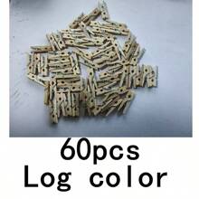 20/50/100pcs 2.54cm Natural Wooden Mini Clothespins With Rope, Mini Clothes Pegs For Photos, Crafts, Artworks, Cocktails(Without A Rope), Gender Reveal Party, Perfect For Birthdays, Weddings, Parties, The Perfect Gift For Colleagues, Friends, And Family, Back To School