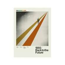 1pc Vintage Movie Poster TV Film The Office Back To The Future Aesthetics Wall Art Retro Canvas Painting For Living Room Decoration No Frame