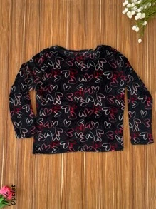 Conjunto de pijama afelpada para mujer, clásica, con hermosos colores y estampados. Camisa de manga larga y cuello redondo, pantalón de ajuste natural con resorte, tela muy suave, ligera, cálida y agradable, ideal para primavera, otoño e invierno. - Negro - Ver 3