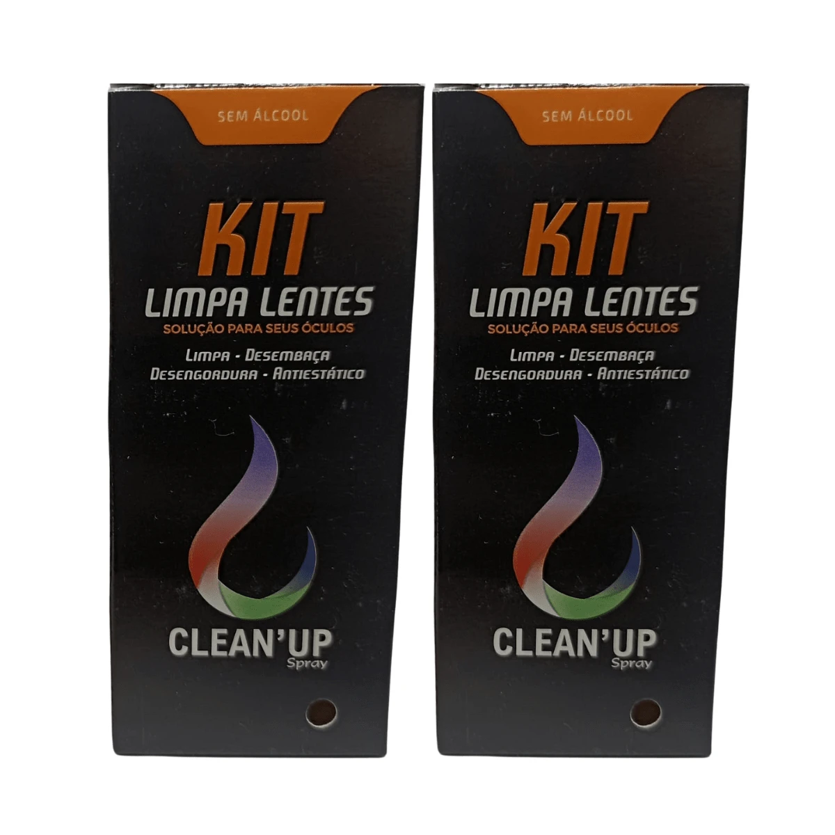 Kit de Limpa Lentes com Flanela Mágica 2un Limpeza de Telas Celular Tv Notebook Relógio Monitor