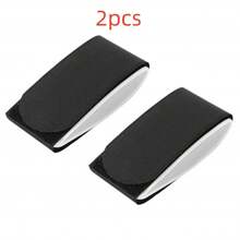 2 set de sangles de ski réglables avec attaches, sangles de fixation pour bâtons de ski pour le rangement, accessoires de ski avec protections, convient pour transporter des cadeaux de sports d'hiver (bleu, rouge et noir)