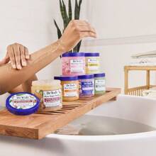 Dr Teal's Shea Sugar Body Scrub, Rose With Essential Oil, 19 Oz - 玫瑰 - 查看 3