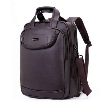  ACO-MOCHILA COURO REFORÇADO, PARA DIA A DIA, PORTA NOTEBOOK