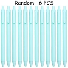 12/6 Packs Pens, Black Pens, Pen, Japanese Pens, Gel Pens Black, Gel Pens, Pens Fine Point Smooth Writing Pens, Black Gel Pens, Black Pen, White Pen, Pink Pen, Blue Pen, Red Pen, Aesthetic Pens, Toot Pens - Blue - View 11