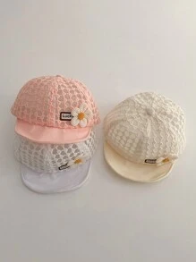 Baby Sun Hat, Thin Summer Breathable Mesh Brimmed Baseball Cap For Infant Toddler Girls, Suitable For Outdoor Activities, 3-24 Months - Multicolor - View 9