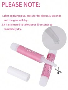 Colle à ongles en gros, colle à ongles super forte pour ongles en acrylique durable, colle professionnelle pour pointes d'ongles à clipser, adhésif pour ongles en acrylique, colle à ongles pour faux ongles 2g/0,07 oz/pièce, fournitures pour ongles, outils pour ongles, outils pour nail art, rentrée scolaire, ongles, outils pour ongles à clipser, outils de manucure et pédicure
