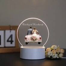 1pc, Custom Personalized Name Nightlight, Custom Birthday Gift, Custom Friend Gift, Gift For Girlfriend, Custom Bedroom Decoration, Custom Party Decoration, Party Decoration, Custom Nightlight Valentine's Day Gift