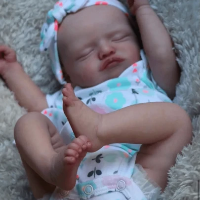 Bebê Boneca Reborn Siliconada Realista Pode dar Banho Em Promoção