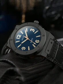 Reloj de negocios de lujo casual con correa premium para niño, caja de aleación