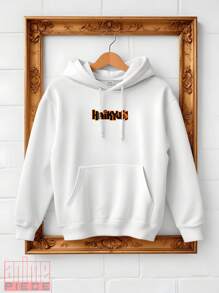 Anime Shoyo Karasuno Hinata Haikyuu Manga Kangaroo Sweatshirt Blouse Ref-0063 - trắng - Xem 2