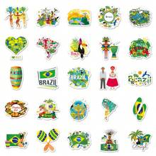 50Pcs Cute Spain/Brazil Craft Supplies & Stickers, Passionate Urban Civilization Scenic Symbols, Cartoon Graffiti Waterproof Stickers, Outdoor World Travel, Scrapbook Stamps/Stickers, Spring, Anime Posters, Holiday Decors/Valentine's Gifts, Fashion Love For Gifts Phones Laptops Notebooks, Handmade Art Decorations