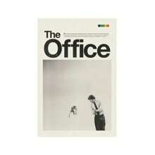 1pc Vintage Movie Poster TV Film The Office Back To The Future Aesthetics Wall Art Retro Canvas Painting For Living Room Decoration No Frame