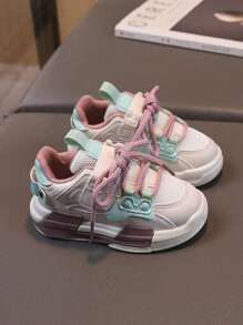 1 par Zapatos deportivos y casuales para niños con parte superior de malla de PU y cierre de gancho y bucle antideslizante,Calzado deportivo infantil,Zapatillas para niños,Zapatos deportivos de niños de moda ,Tenis Cuadros Infantil Para Niña Niño Sneaker, Tenis Casual De Calidad, Tenis Para Niña Niño Suela Suave Fresh, cómodo para actividades al aire libre,Calzado deportivo infantil,Zapatillas para niños,Zapatos deportivos de niños de moda , cómodo para actividades al aire libre - Rosa - Ver 4