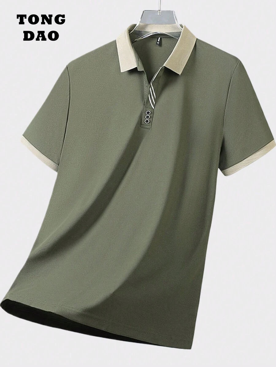 男士夏季新款透气运动短袖