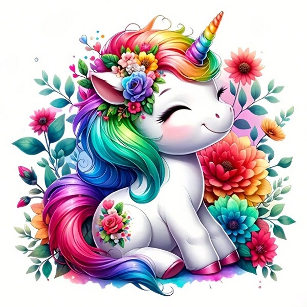 1pc/2pcs/3pcs Unicorn Heat Transfer Patch - DIY Iron-On, Decalque lavável para camisetas, jeans, moletons, bolsas e travesseiros