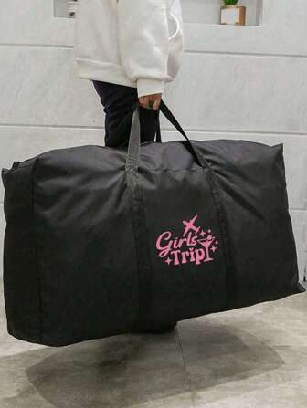 1pc Foldable Travel Bags Unisex Storage Bag, Portable Women Handbags Men Large Capacity Luggage Bags, With Airplane Stuff Pattern,Multifunctional Travel Accessories,Luggage Bag Moving Bag Oxford Cloth, Packing Luggage Bag, Moving Storage Bag,Suitable For Dormitories, Rental Houses, School Dormitories, Moisture-Proof And Dust-Proof Storage Bags For Clothes And Quilt Bags Back To School Supplies Bag For School School Accessories School Stuff