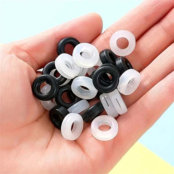 10 piezas de sujetadores de silicona para gafas, mangas huecas antideslizantes para las patillas, soportes retenedores cómodos, ganchos de oreja fijos de silicona, con un estilo básico para que las gafas se mantengan firmes, sin necesidad de energía