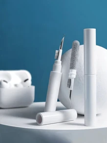 Headphone Cleaning Brush, Bluetooth Earbud Cleaning Pen, Portable 3-In-1 Wireless Headphone Case Cleaning Tool Kit, Portable Cleaning Brush For Bluetooth Headphones, Headphone Charging Cases, Cell Phones, Keyboards, Cameras And Laptops