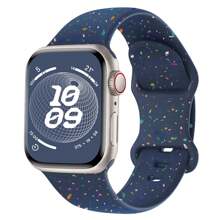 Correa deportiva compatible con Apple Watch de 38mm, 40mm, 41mm, 42mm, 44mm, 45mm, 46mm, 49mm para mujeres y hombres, correa de silicona suave de plástico compatible con iWatch Series Ultra SE 11 10 9 8 7 6 5 4 3 2 1 - 38/40/41 mm - Ver 17