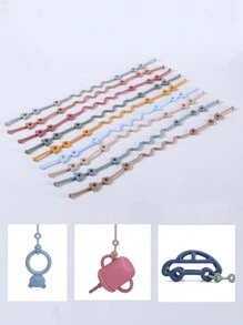 1pc Multi-Function Anti-Lost Chain, Baby Stroller Outdoor Teether Pacifier Clip Strap