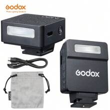 Godox Godox IM20 IM22 IFlash Mini Manueller Kamerablitz für verschiedene Kameramodelle, 5 Leistungsstufen, Universal Blitzschuhhalterung
