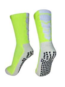 Kit 1/2/3/12 Premium Non-Slip Wear-Resistant Soccer Sports Socks - Lime Green - View 1