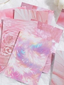 16 sztuk artystycznych naklejek brokatowych, materiały bazowe do dekoracji DIY do scrapbookingu/notesu/planera/laptopa/dziennika/ramki na zdjęcia/koperty/rzemiosła - kreatywne materiały do kolażu DIY