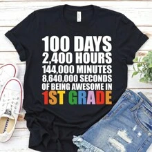 1rd-8rd Grade Teacher Shirt, 1rd-8rd Grade Teacher Shirt,Happy 100th Day Of School Shirt, Women Teacher Shirt, 1-8rd Grade Shirt Gifts - đen 1 - Xem 1