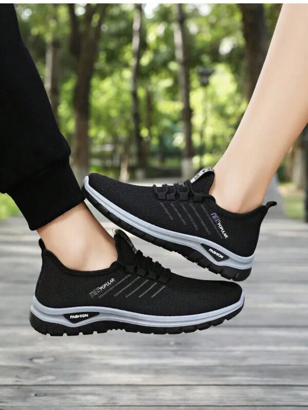 Casual Running Shoes For Men And Women, Lightweight And Comfortable Outdoor Sports Shoes, Non-Slip PVC Sole Durable, Couple Casual Sneakers