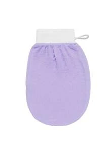 Deep Exfoliating Mitt - 100% Viscose Fiber Scrub Glove For Cleaning Skin And Sloughing Off Dead Skin And Dirt, Bath And Body Works, Shower, Living Room Home Bedroom Bathroom House Decor, Travel Stuff, Wedding, Party, Birthday