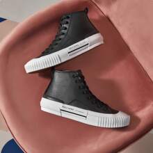 Skechers 时尚复古舒适中帮休闲帆布滑板鞋