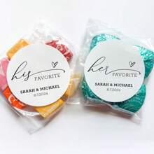 Pegatinas personalizadas: Pegatinas de boda, pegatinas de embalaje, pegatinas de sobre, pegatinas de caja, pegatinas de papelería, pegatinas de regalo, adhesivas, reutilizables, personalizadas, para cumpleaños, para inauguración de casa, para graduación, regalo personalizado - Personalización de texto circular - Ver 6
