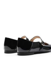 Women Elegant Square Toe Mary Jane Flats Ankle Strap Flats Comfortable Versatile Classic Essential Dress Shoes Festival Present - 蒙特內哥羅 - 查看 7