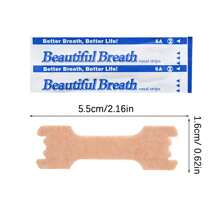 30pcs/50pcs Ventilation Nasal Strips, Nasal Congestion Strips Sleep Snoring Nasal Strips,Anti-Snoring Nasal Strips,Multi-Functional Nasal Dilator, Nasal Strip Auxiliary Patch, Help Breathing, Reduce Snoring, Easier Breathin Gentle On Nose,Nasal CongestionMulti-Functional Nasal Dilator, Nasal Strip Auxiliary Patch, Specialized Nasal Strips Designed To Make Nose Breathe Smoothly
