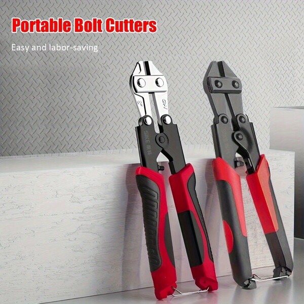 1pc Wire Cutter, Specialty Steel Cable Cutter, Powerful Multi-Function Pliers, Mini Diagonal Cutting Pliers, Able To Cut Locks, Chains, Wires, Suitable For Home Maintenance, Construction Sites, Arts & Crafts, Machinery Repair, Building Renovation, Etc.