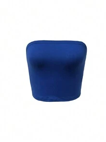 Women's Elasticated Multipile Tube Tops Set - Multicolor - View 4